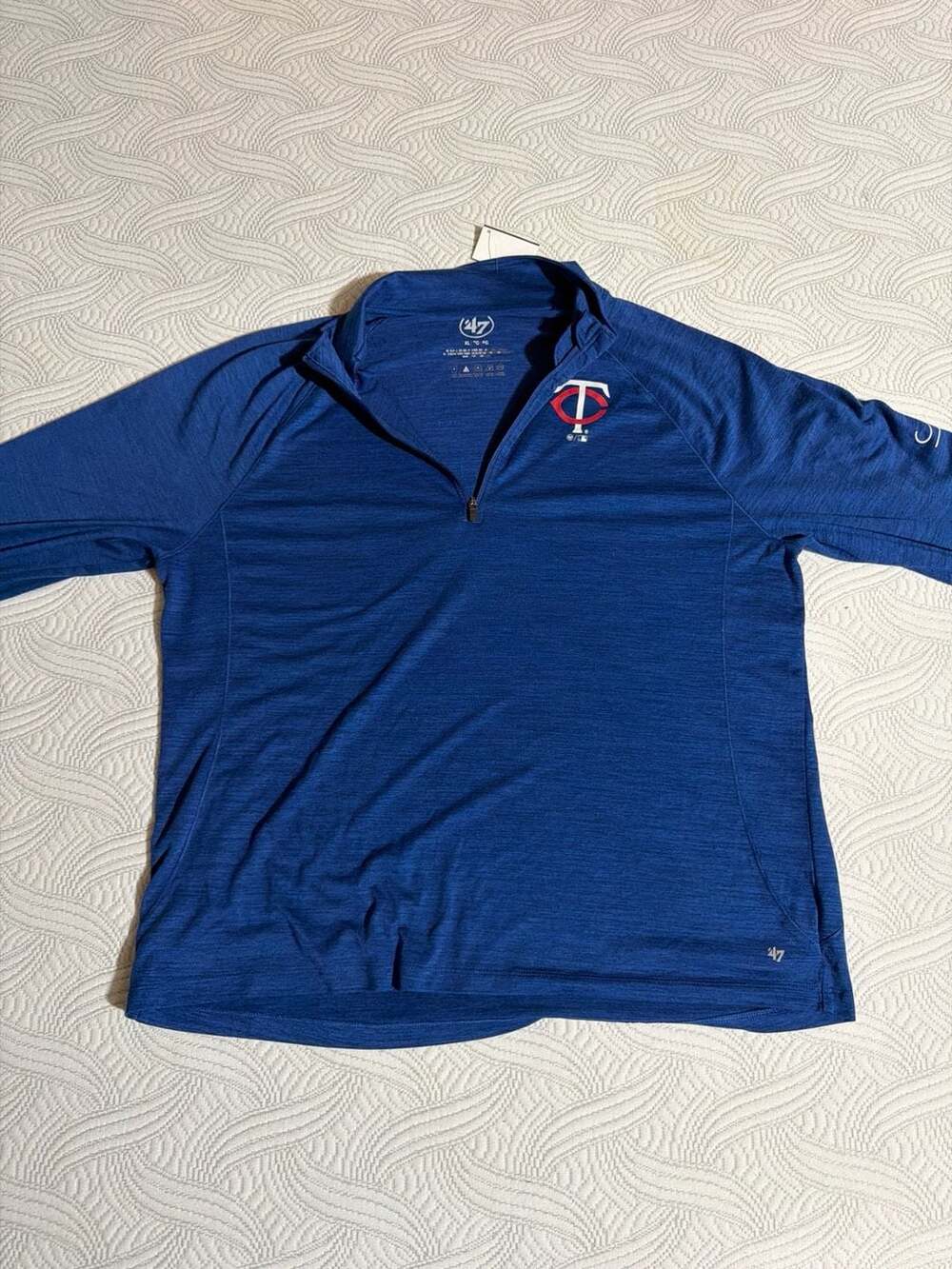 Minnesota Twins MLB '47 Spring Training Quarter-Zip Pullover Shirt